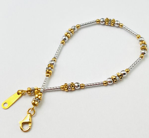 EITA Collection 917 Yellow/White Gold Bracelet 							