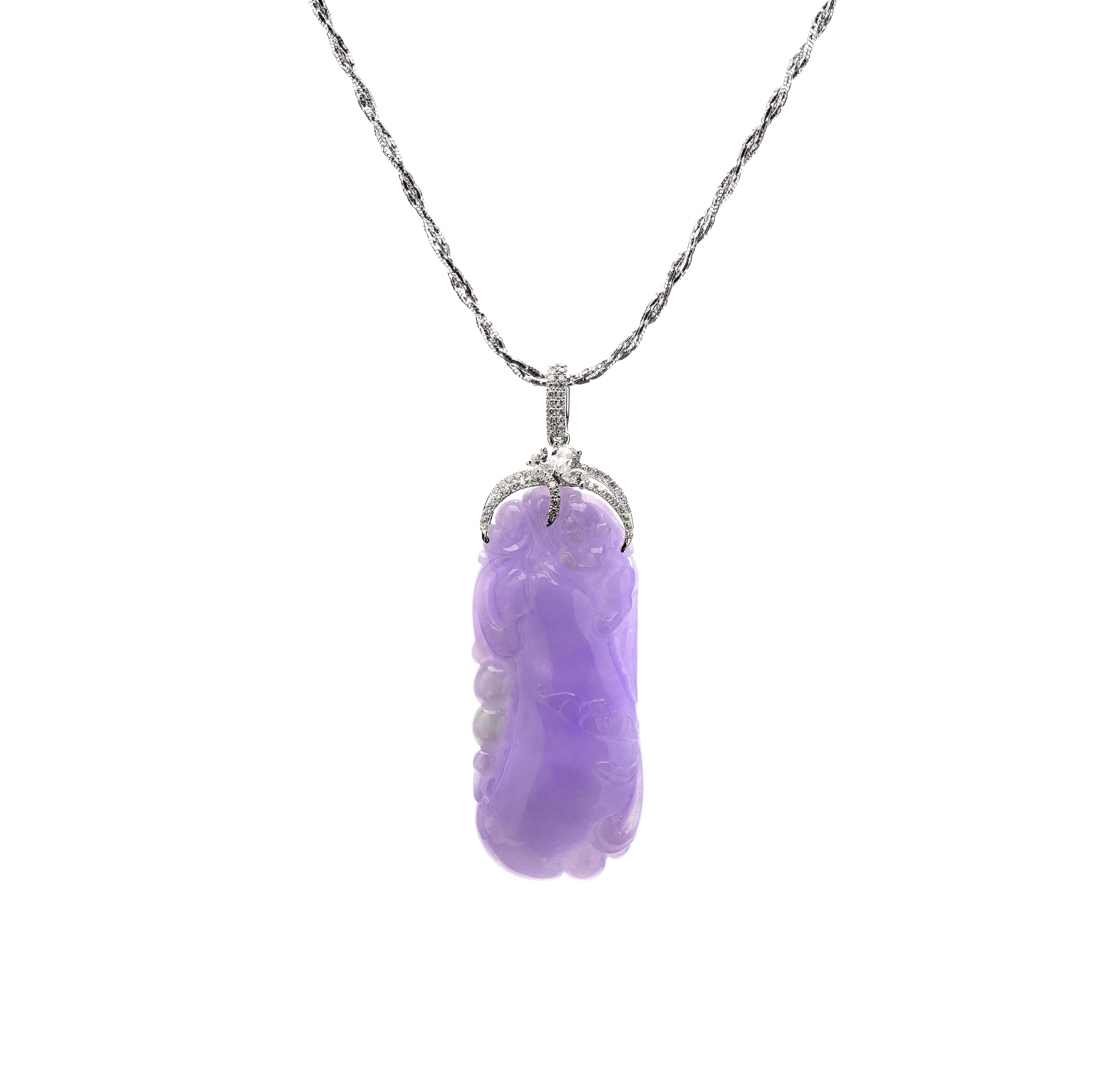 Update 155+ purple jade necklace super hot