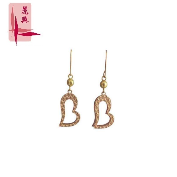 18K Rose Gold Earrings 3YM01059			