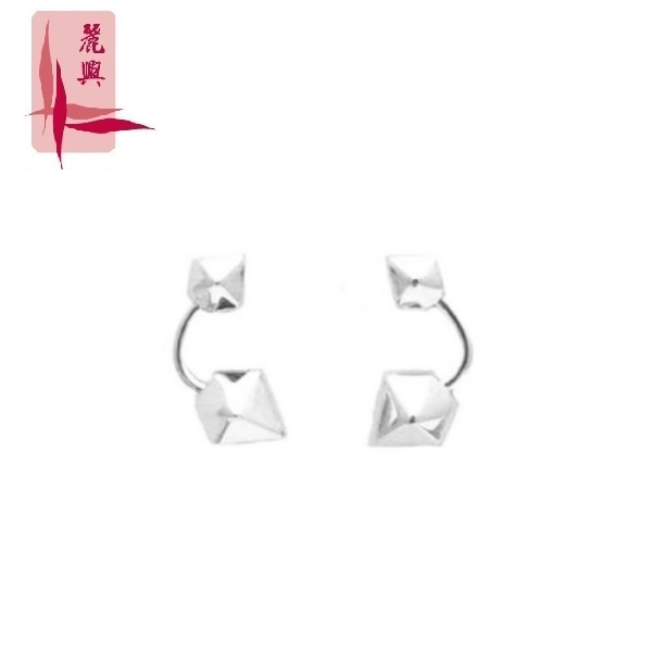  18K White Gold Earrings 3YM02477			