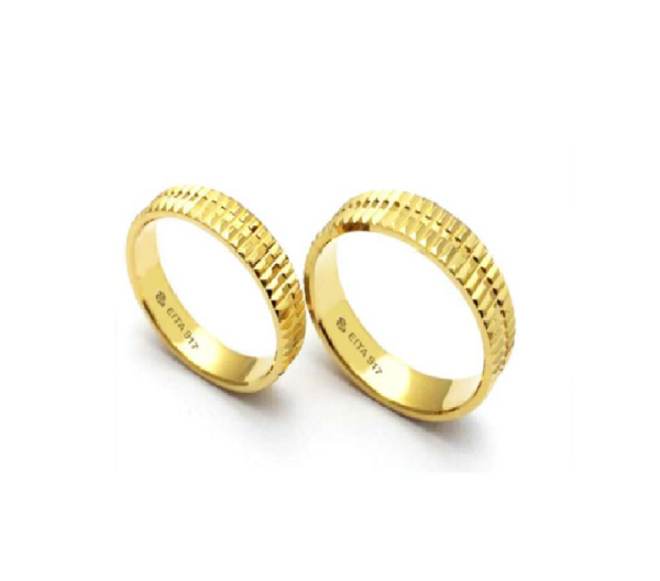 EITA Collection 917 Yellow Gold Wedding Ring B-22
