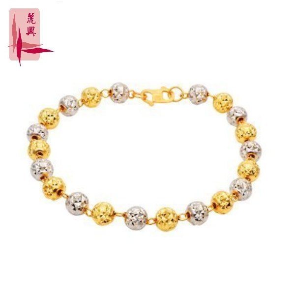 Bracelet with hot sale 2 balls