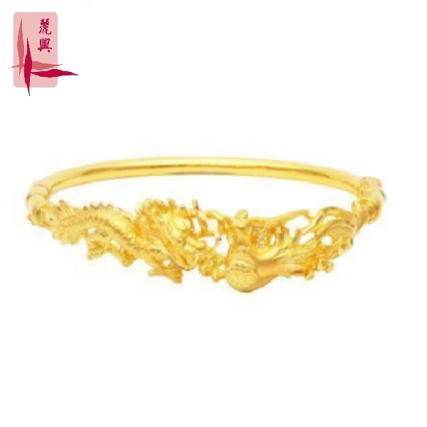 Dragon hot sale bangle gold